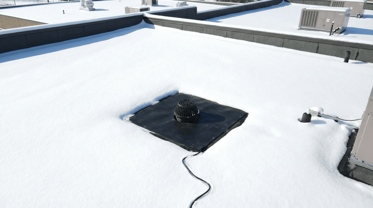 Roof Drainage Heated Mat