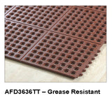 Anti-Fatigue Mat Modular Interlocking - Red