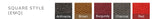 Commercial Entrance Mat - Square style colors