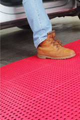 Interlocking Wet Area Tiles - garage application